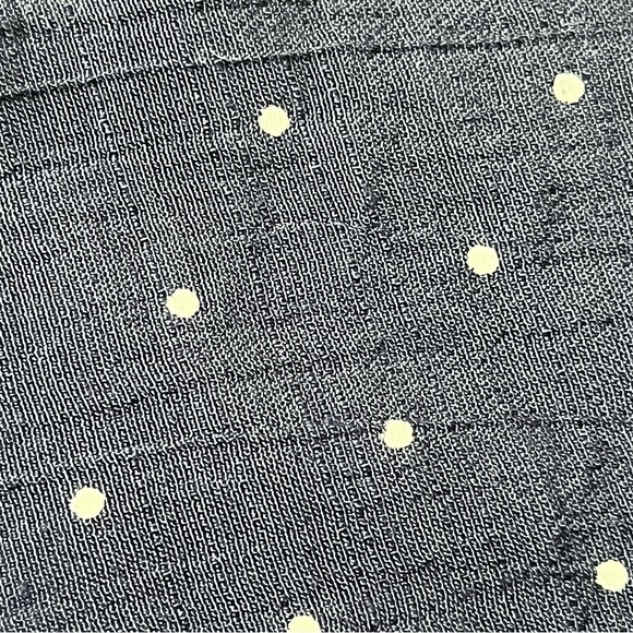 Emily Daniel’s Womens Blue Polka Dot Tunic Blouse Retro Rockabilly Pinup L - Picture 10 of 10